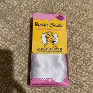 Morning glamour satin pillowcase